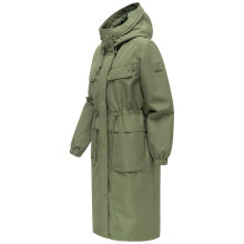 Navahoo Kirschwind Damen Parka Olive Leaf Größe XS - Gr.34