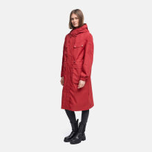 Navahoo Kirschwind Damen Parka Velvet Red Größe M - Gr.38