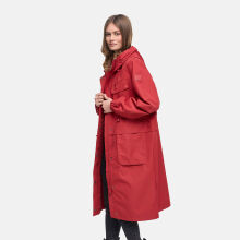 Navahoo Kirschwind Damen Parka Velvet Red Größe M - Gr.38