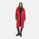 Navahoo Kirschwind Damen Parka Velvet Red Größe M - Gr.38