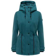 Navahoo Lächelstern Damenjacke in Woll-Optik gefüttert Ocean Green Größe M - Gr.38