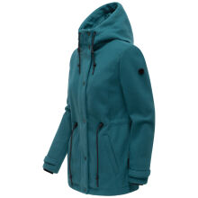 Navahoo Lächelstern Damenjacke in Woll-Optik gefüttert Ocean Green Größe M - Gr.38