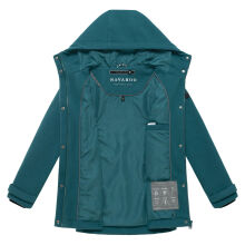 Navahoo Lächelstern Damenjacke in Woll-Optik gefüttert Ocean Green Größe M - Gr.38