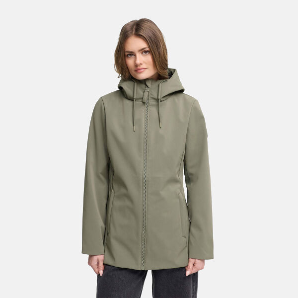 Marikoo Minaa Damen Softshelljacke Dusty Olive Größe L - Gr.40
