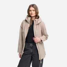 Marikoo Minaa Damen Softshelljacke Taupe Grey Größe S - Gr.36