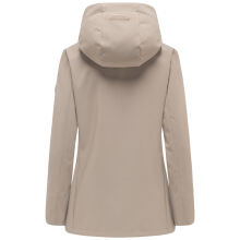 Marikoo Minaa Damen Softshelljacke Taupe Grey Größe M - Gr.38