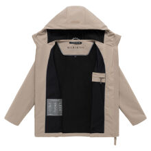 Marikoo Minaa Damen Softshelljacke Taupe Grey Größe M - Gr.38