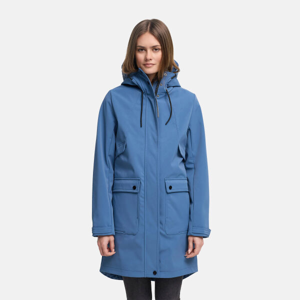 Navahoo Morgennebel Damen Softshelljacke Dusty Blue