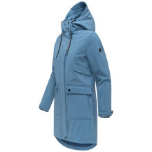 Navahoo Morgennebel Damen Softshelljacke Dusty Blue Größe XS - Gr.34