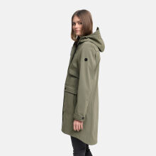 Navahoo Morgennebel Damen Softshelljacke Dusty Olive Größe XS - Gr.34