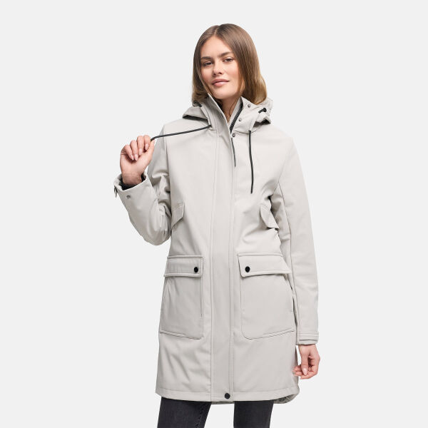 Navahoo Morgennebel Damen Softshelljacke Bone