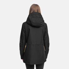 Marikoo Sohaa Damen Parka Schwarz Größe S - Gr.36