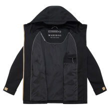 Marikoo Sohaa Damen Parka Schwarz Größe S - Gr.36