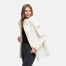 Marikoo Sohaa Damen Parka Offwhite Gr&ouml;&szlig;e XS - Gr.34