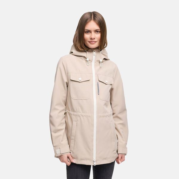 Marikoo Sohaa Damen Parka Light Taupe
