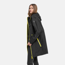 Marikoo Tr&uuml;ffelbonbon Damen Mantel Schwarz Gr&ouml;&szlig;e XXXL - Gr.46