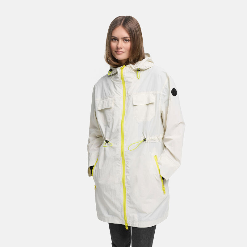 Marikoo Tr&uuml;ffelbonbon Damen Mantel Offwhite Gr&ouml;&szlig;e M - Gr.38