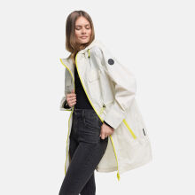 Marikoo Tr&uuml;ffelbonbon Damen Mantel Offwhite Gr&ouml;&szlig;e XXL - Gr.44