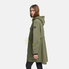 Marikoo Tr&uuml;ffelbonbon Damen Mantel Olive Leaf Gr&ouml;&szlig;e XL - Gr.42
