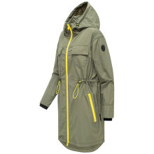 Marikoo Tr&uuml;ffelbonbon Damen Mantel Olive Leaf Gr&ouml;&szlig;e XL - Gr.42