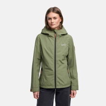 Marikoo Brombeere Damen &Uuml;bergangsjacke Fr&uuml;hlings Jacke Olive Leaf Gr&ouml;&szlig;e XL - Gr. 42