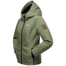 Marikoo Brombeere Damen &Uuml;bergangsjacke Fr&uuml;hlings Jacke Olive Leaf Gr&ouml;&szlig;e XL - Gr. 42