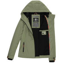 Marikoo Brombeere Damen &Uuml;bergangsjacke Fr&uuml;hlings Jacke Olive Leaf Gr&ouml;&szlig;e XL - Gr. 42