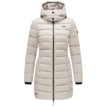 Marikoo Abendsternchen Damen Winterjacke gesteppt Bone-Gr&ouml;&szlig;e M - Gr. 38