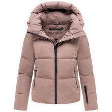 Navahoo Frostherz Damen Winter Steppjacke Mauve Gr&ouml;&szlig;e XS - Gr. 34