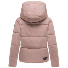 Navahoo Frostherz Damen Winter Steppjacke Mauve Gr&ouml;&szlig;e M - Gr. 38
