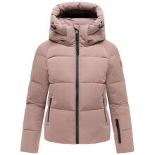 Navahoo Frostherz Damen Winter Steppjacke Mauve Gr&ouml;&szlig;e XL - Gr. 42