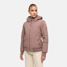 Marikoo Mooni Damen Herbst Caban Jacke Mauve Gr&ouml;&szlig;e XL - Gr. 42