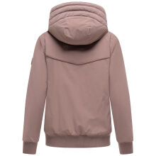 Marikoo Mooni Damen Herbst Caban Jacke Mauve Gr&ouml;&szlig;e XXL - Gr. 44