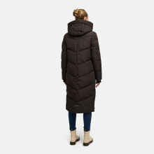 Marikoo Nadaree lange Damen Winter Steppjacke Choco Gr&ouml;&szlig;e S - Gr. 36