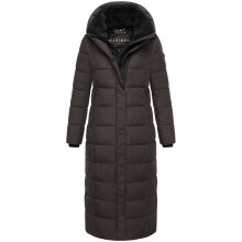 Marikoo Pakoraa Damen Winter Steppmantel Parka Choco Gr&ouml;&szlig;e XS - Gr.34