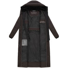 Marikoo Pakoraa Damen Winter Steppmantel Parka Choco Gr&ouml;&szlig;e XS - Gr.34