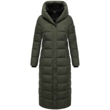 Marikoo Pakoraa Damen Winter Steppmantel Parka DarkOlive Gr&ouml;&szlig;e XS - Gr.34