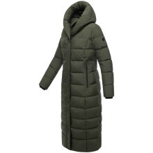 Marikoo Pakoraa Damen Winter Steppmantel Parka DarkOlive Gr&ouml;&szlig;e XS - Gr.34