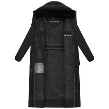 Marikoo Pakoraa Damen Winter Steppmantel Parka Schwarz Gr&ouml;&szlig;e XS - Gr.34