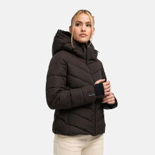 Marikoo Samuiaa modische Damen Winter Steppjacke Choco Gr&ouml;&szlig;e S - Gr. 36