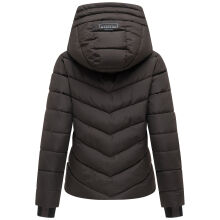 Marikoo Samuiaa modische Damen Winter Steppjacke Choco Gr&ouml;&szlig;e S - Gr. 36