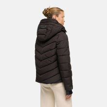 Marikoo Samuiaa modische Damen Winter Steppjacke Choco Gr&ouml;&szlig;e M - Gr. 38