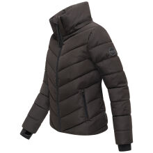 Marikoo Samuiaa modische Damen Winter Steppjacke Choco Gr&ouml;&szlig;e M - Gr. 38