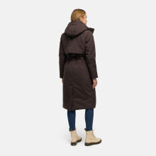 Navahoo Waldbummler Damen Herbst Winter Parka Choco Gr&ouml;&szlig;e M - Gr. 38