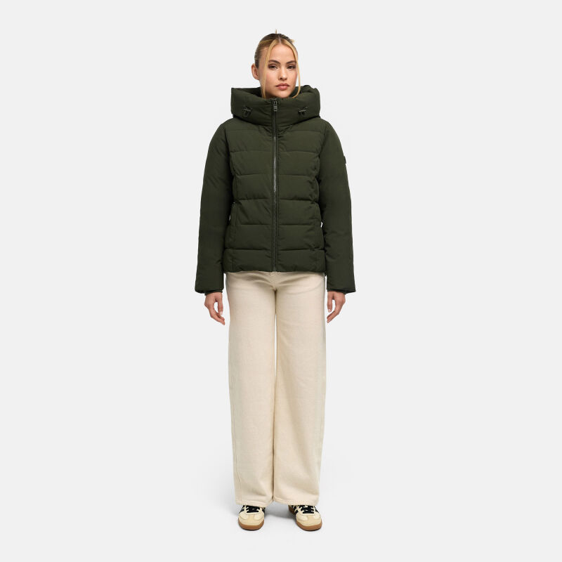 Marikoo Akiliaa Damen Steppjacke Dark Olive