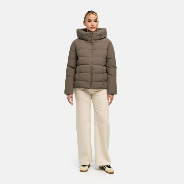Marikoo Akiliaa Damen Steppjacke Stone Brown