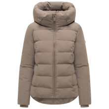 Marikoo Akiliaa Damen Steppjacke Stone Brown Gr&ouml;&szlig;e XL - Gr.42