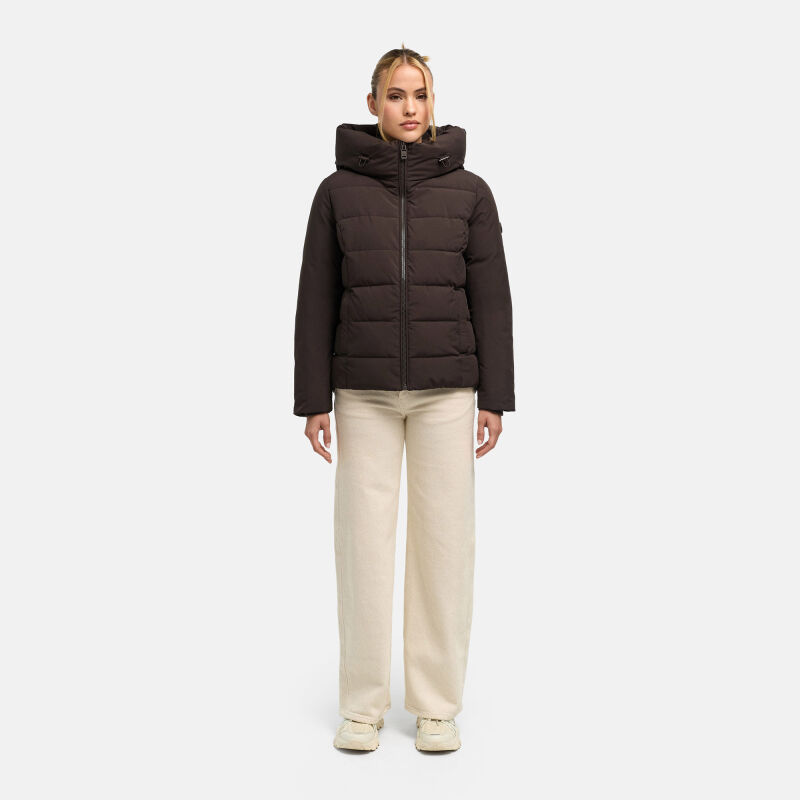 Marikoo Akiliaa Damen Steppjacke Choco Gr&ouml;&szlig;e XS - Gr.34