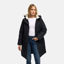 Navahoo Bibber-Beauty Damen Parka Schwarz Gr&ouml;&szlig;e XL - Gr.42