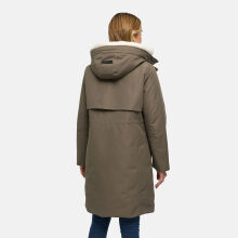 Navahoo Bibber-Beauty Damen Parka Stone Brown Gr&ouml;&szlig;e S - Gr.36